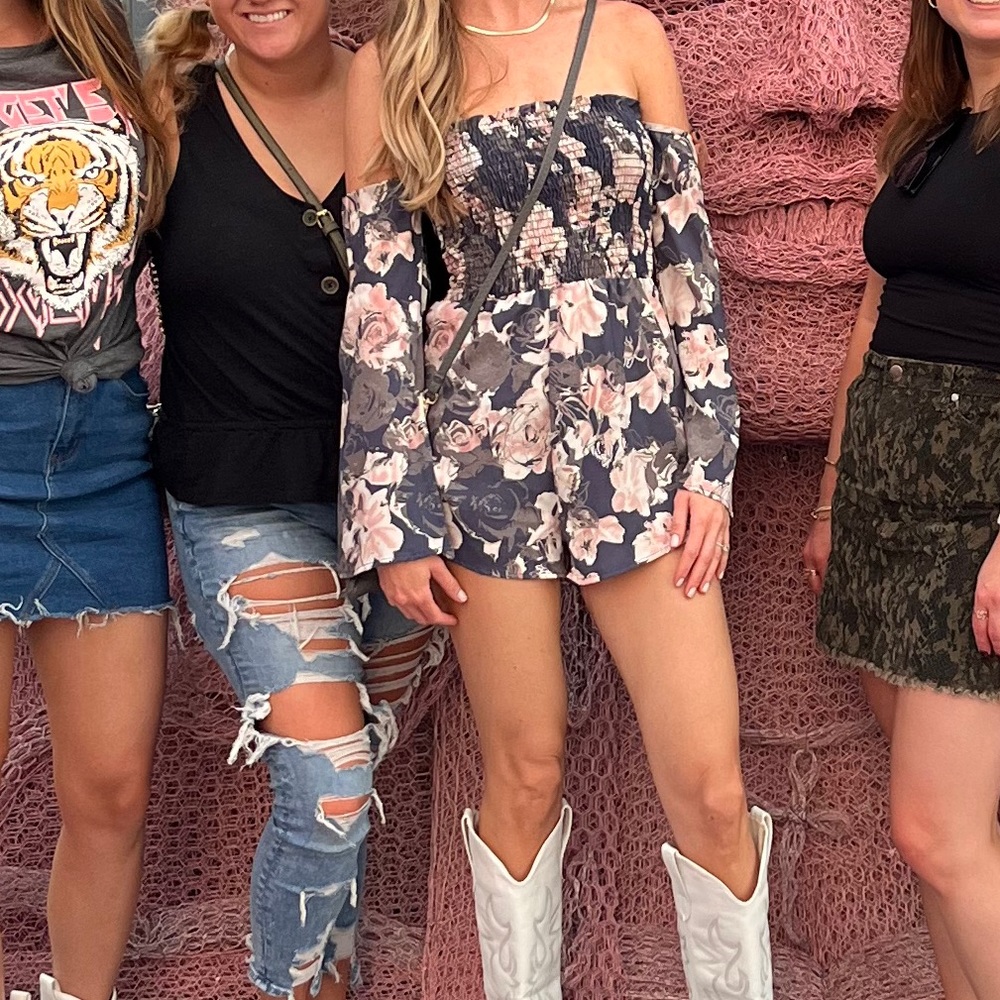 Floral Romper